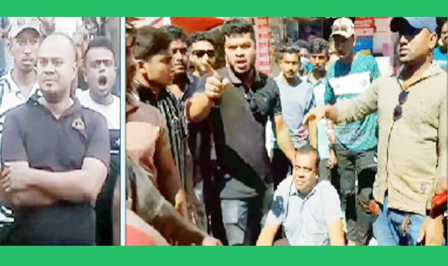 আওয়ামী লীগের সাংগঠনিক সম্পাদক সহ দুই নেতাকে ধরে পুলিশে দিল বিএনপি নেতাকর্মী