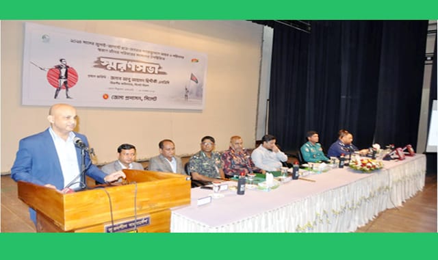 গণঅভ্যুত্থানে আহত ও শহিদ পরিবারের সদস্যদের জীবন-জীবিকা নির্বাহের ব্যবস্থা করা হবে-ছিদ্দীকী