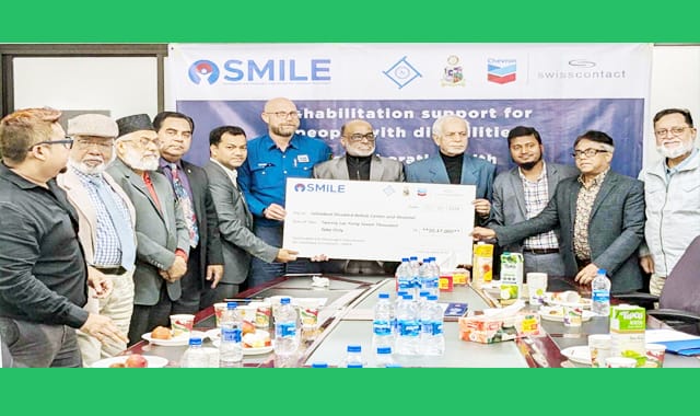 প্রতিবন্ধীদের পাশে শেভরন