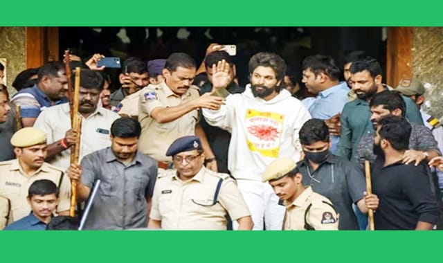 ১৪ দিনের বিচারবিভাগীয় হেফাজতে আল্লু অর্জুন