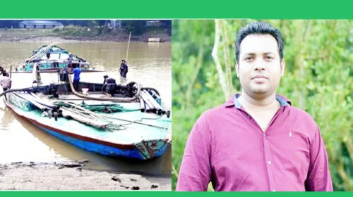 বিএনপি নেতা ইমরান গাজীর নেতৃত্বে চেঙ্গের খাল নদীর বালু লুটপাট!
