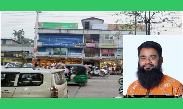 ড্রেনের উপর কাউন্সিলর কামরানের তিনতলা ভবন!