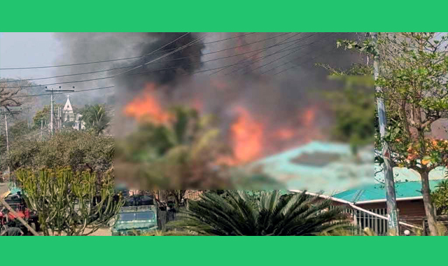 ভয়াবহ আগুন লাগার ঘটনা ঘটেছে সাজেক