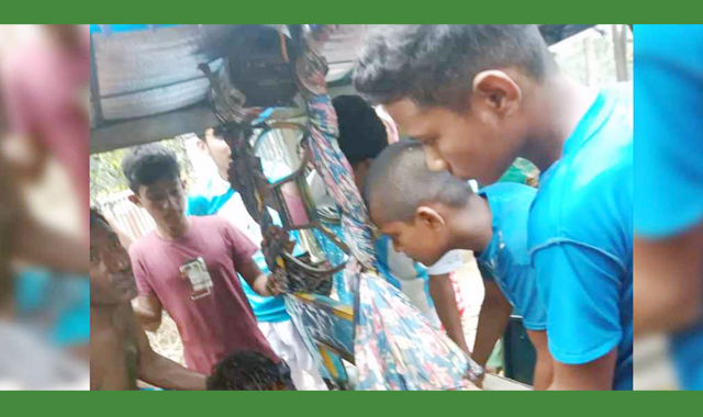 সীমান্তে ভারতীয় সীমান্তরক্ষী বাহিনী বিএসএফের গুলিতে যুবক আহত