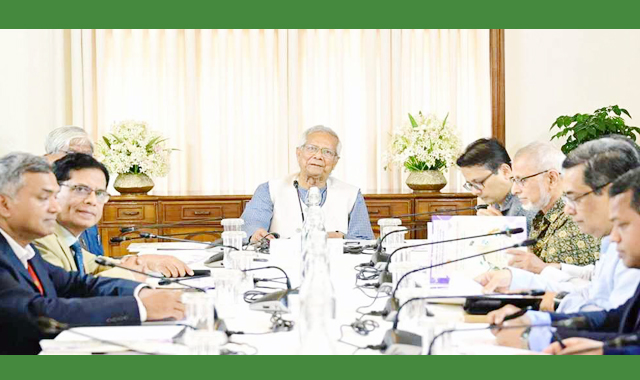 উচ্চপর্যায়ের বৈঠক করেছেন অন্তর্র্বতী সরকারের প্রধান