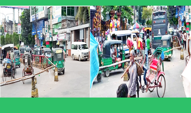 শিশুপার্কের সামনে অনিয়ন্ত্রিত সিএনজি স্ট্যান্ডে জনদুর্ভোগ বাড়ছে