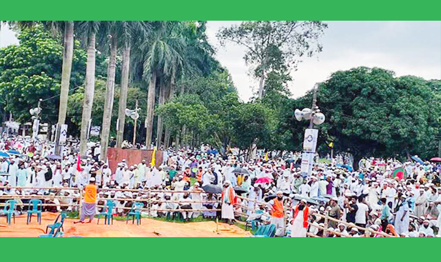সমাবেশে যোগ দিয়েছে জামায়াতে ইসলাম ও এনসিপির প্রতিনিধিদল