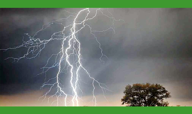 বেশ কয়েকটি জেলায় তীব্র বজ্রপাতসহ মাঝারি থেকে ভারি বৃষ্টিপাতের আশঙ্কা