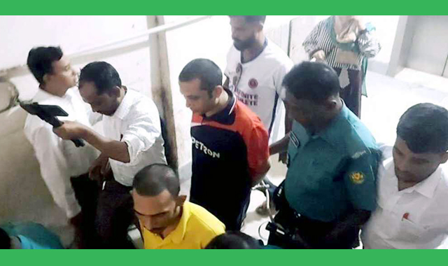 চারজনকে বিমানবন্দর থানায় সন্ত্রাসবিরোধী আইনে গ্রেপ্তার,চারদিনের রিমান্ড