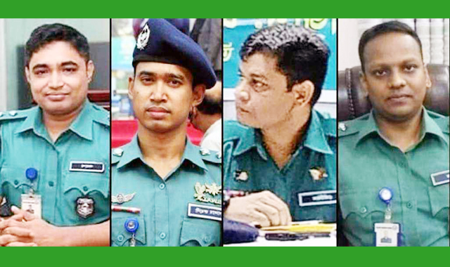 ছুটি না নিয়ে উধাও চার পুলিশ কর্মকর্তার সন্ধান পাওয়া গেছে