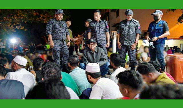 বাংলাদেশিসহ ৪৯৪ জন অবৈধ অভিবাসীকে আটক করেছে মালয়েশিয়া
