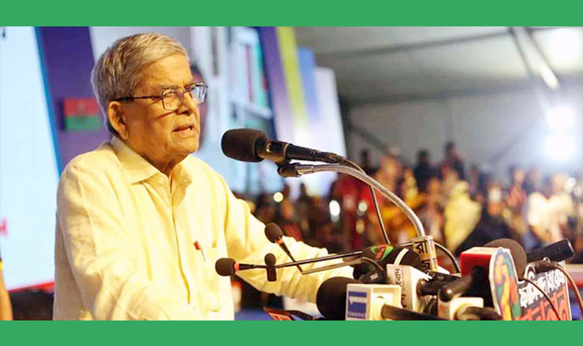 তারেক রহমান দেশের সামনে যে স্বপ্ন তুলে ধরছেন তা শুনে আমার-মির্জা ফখরুল