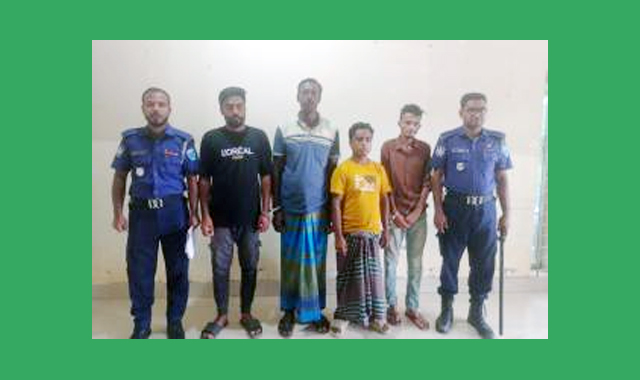 বড়লেখা থানা পুলিশের পৃথক অভিযানে ৫ পরোয়ানাভুক্ত আসামী গ্রেপ্তার