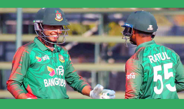 জিম্বাবুয়েকে ১৬০ রানের বিশাল ব্যবধানে হারিয়েছে যুবা টাইগাররা