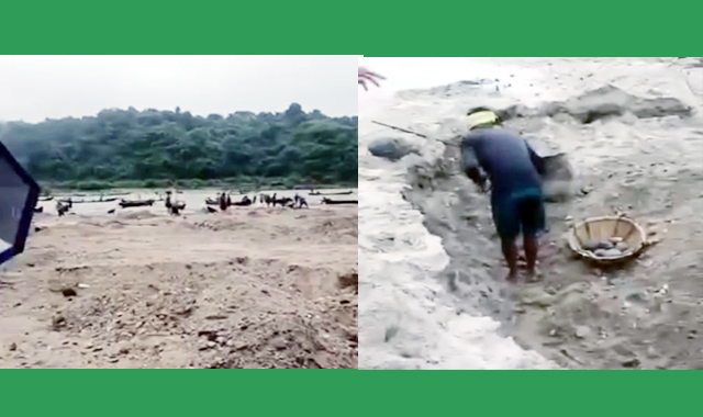 অন্যতম পর্যটন স্পট সাদাপাথরে কোটি টাকার পাথর লুট-ভিডিও সহ