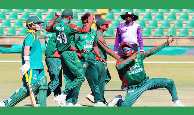 নান্দনিক পারফরম্যান্সে সিরিজের ট্রফি জিতেছে লাল-সবুজের প্রতিনিধিরা