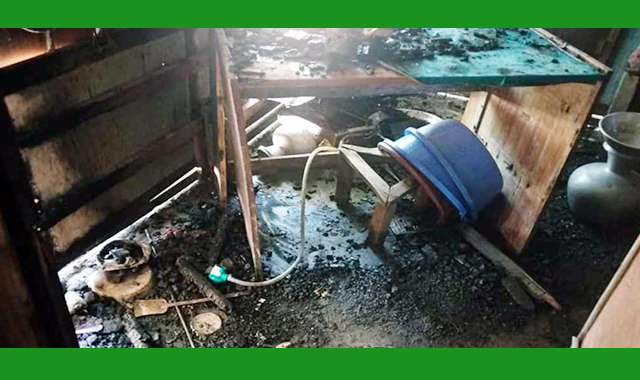 বিএনপির সাবেক আহ্বায়কের বাড়িতে আগুন,আওয়ামী লীগ কর্মী শাহীনসহ ৩ জনকে গ্রেপ্তার