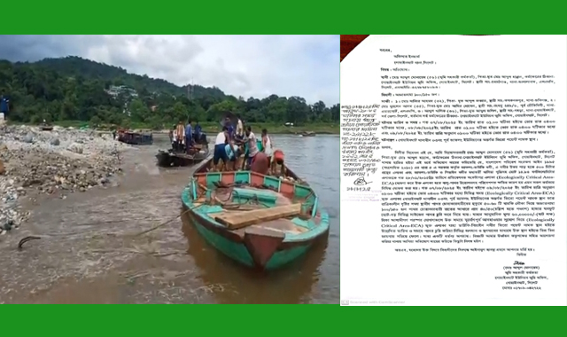 সিলেটে অবৈধ বালু-পাথর উত্তোলনে জড়িত প্রভাবশালীরা, মামলায় নেই আসামির নাম!