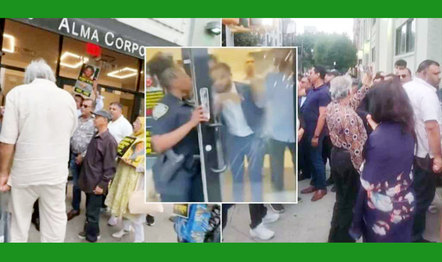 যুক্তরাষ্ট্র আওয়ামী লীগের নেতাকর্মীরা বাংলাদেশ কনস্যুলেট অফিসে ভাঙচুর চালিয়েছে