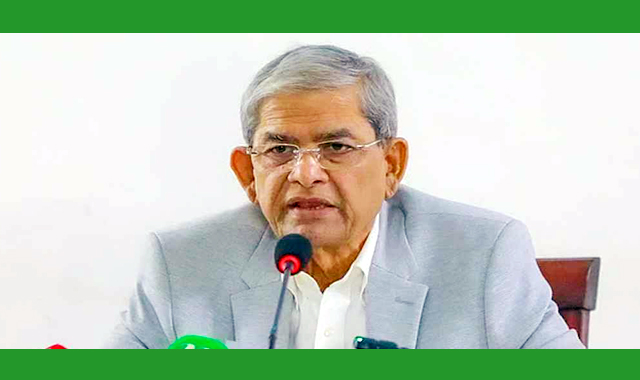 নির্বাচনকে ব্যাহত করতে রাজনৈতিক মহল পরিকল্পিতভাবে নিত্যনতুন দাবি তুলছে-মির্জা