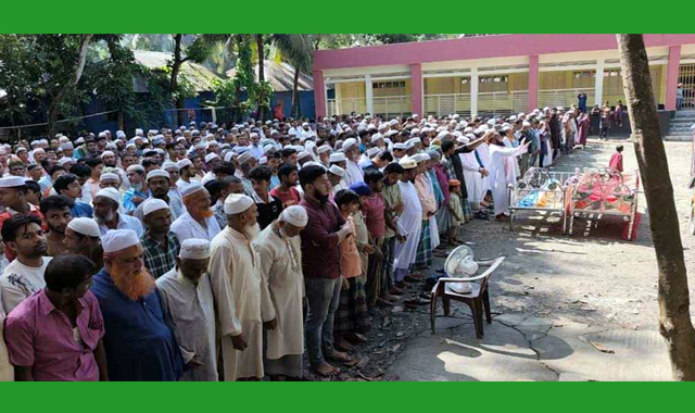 স্বামীর মরদেহ নিয়ে ফেরার পথে মারা যান স্ত্রী
