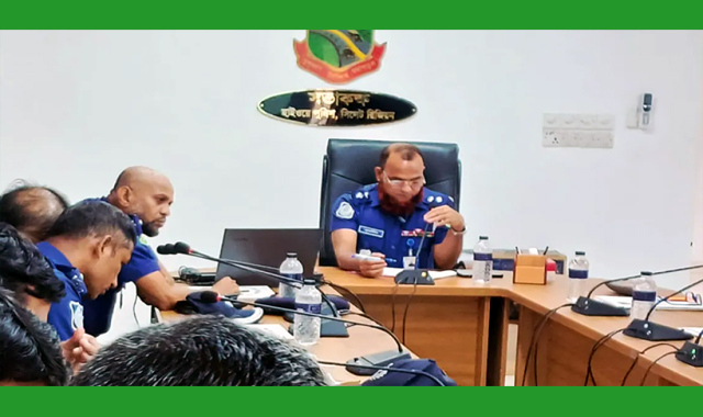 হাইওয়ে পুলিশের মাসিক কল্যাণ সভা অনুষ্ঠিত
