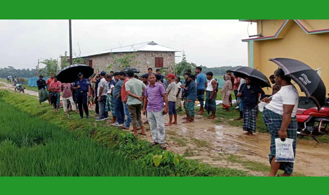ধানক্ষেত থেকে এক যুবকের গলাকাটা লাশ উদ্ধার