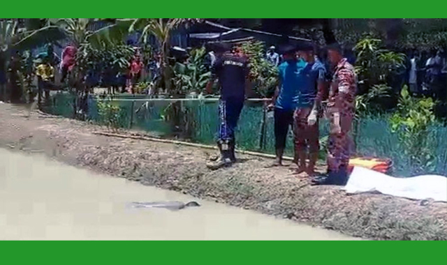 পুকুরে গোসল করতে গিয়ে এক ব্যক্তির মৃত্যু