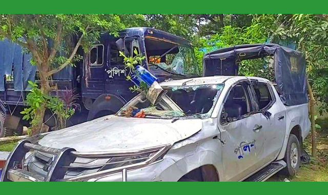 সীমানা পুনর্বিন্যাস ও পুলিশের মামলার প্রতিবাদে উত্তাল ভাঙ্গা