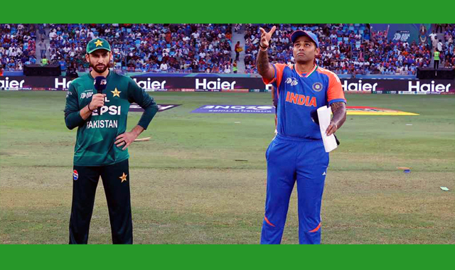 পাকিস্তানকে ব্যাটিংয়ে আমন্ত্রণ জানিয়েছে ভারত