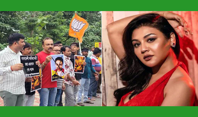 জয়া আহসানকে ঘিরে বিক্ষোভের ঝড় উঠেছে পশ্চিমবঙ্গে