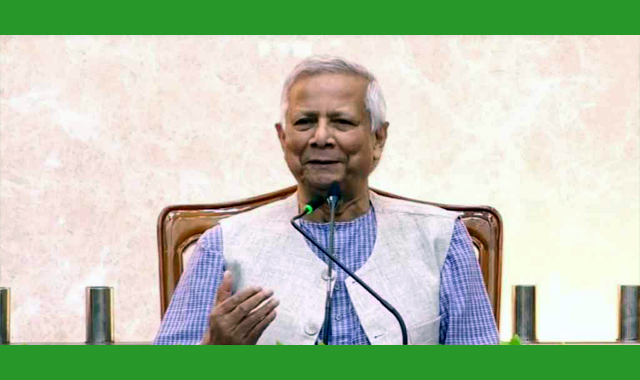 জাতি হিসেবে নিজেদের পায়ে দাঁড়ানোই এখন মূল লক্ষ্য-প্রধান উপদেষ্টা
