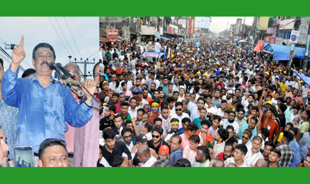রাষ্ট্র কাঠামো মেরামতের ৩১ দফা বাস্তাবায়নের লক্ষ্যে লিফলেট বিতরণ