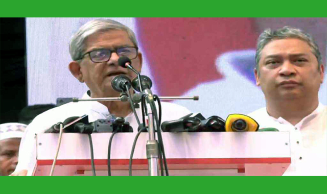 আপনারা কেউ মিথ্যা প্রচারণায় বিভ্রান্ত হবেন না-মির্জা ফখরুল