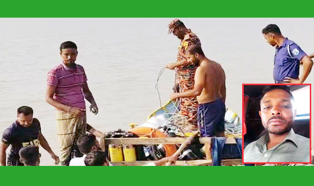 ইলিশ কিনতে গিয়ে নৌ পুলিশের ধাওয়ায় নদীতে ঝাঁপ
