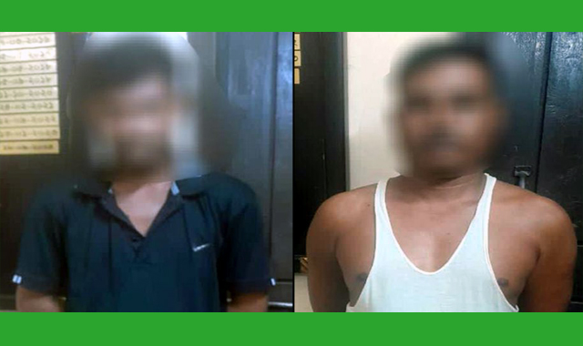 পৃথক অভিযান চালিয়ে দুই যুবককে আটক করেছে পুলিশ