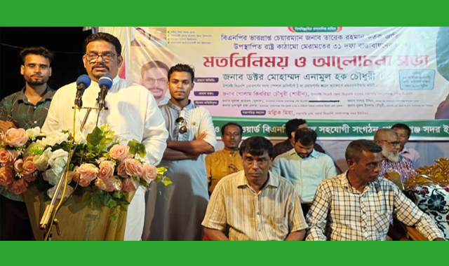 পতিত ফ্যাসিবাদী শাসনে রাষ্ট্র ব্যবস্থা পুরোপুরি ধ্বংস করে দেয়া হয়েছে-ড. এনামুল