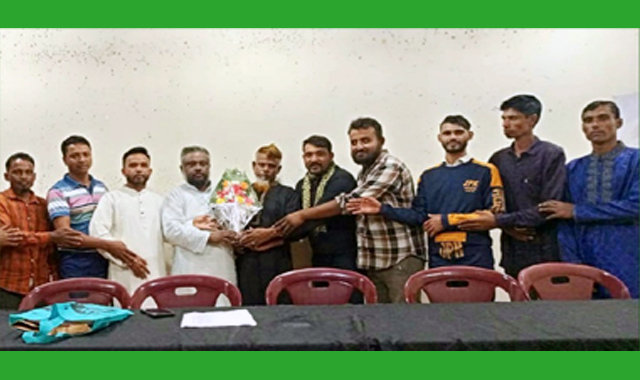 শাহজাহান আহমদ সাজু এবং ইমাম হোসেনকে সিলেট মহানগর জাগপা নেতৃবৃন্দের শুভেচ্ছা