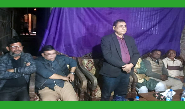 ছাতকের ছৈলা আফজলাবাদ ইউনিয়নের দিঘলী-রামপুর গ্রামে বিএনপির উঠান বৈঠক