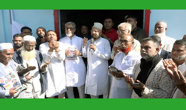 খালেদা জিয়ার রোগমুক্তির দোয়া চেয়ে মোল্লারগাঁওয়ে এম এ মালিকের গণসংযোগ