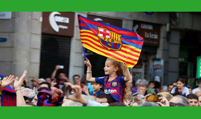 ১,৩০০ জন সমর্থক বেলজিয়ামে গেছেন বার্সেলোনা দলকে উৎসাহ দিতে