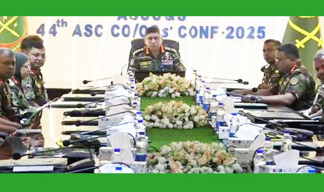 প্রস্তুত থাকার জন্য আর্মি সার্ভিস কোরের সকল সদস্যদের প্রতি আহ্বান জানান-সেনাবাহিনী প্রধান