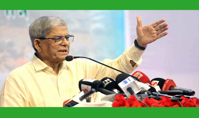 এটা কিসের আলামত জানি না-মির্জা ফখরুল