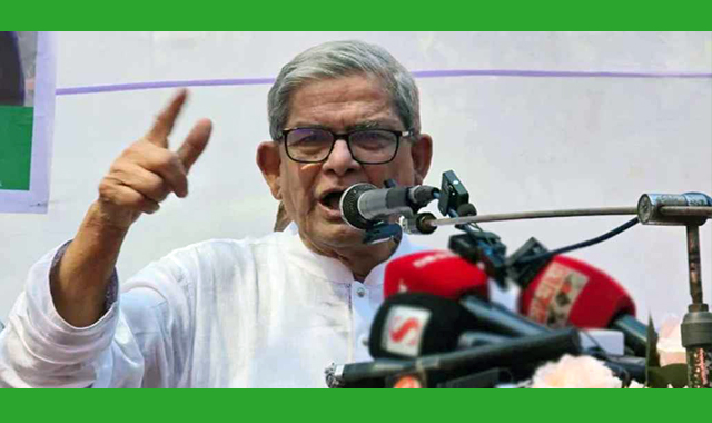 জামায়াতে ইসলামী গত ১০ বছর ফ্যাসিবাদবিরোধী দৃশ্যমান কিছু করেনি- মির্জা ফখরুল