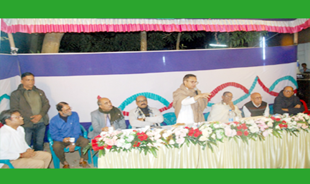 নয়াসড়ক সার্বজনীন পুজা মান্ডবে খালেদা জিয়ার সুস্থতা প্রার্থনা সভা