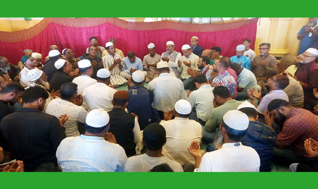 সিলেট মহানগর তাঁতীদলের উদ্যোগে হজরত শাহজালাল (রঃ) এর মাজার জিয়ারত