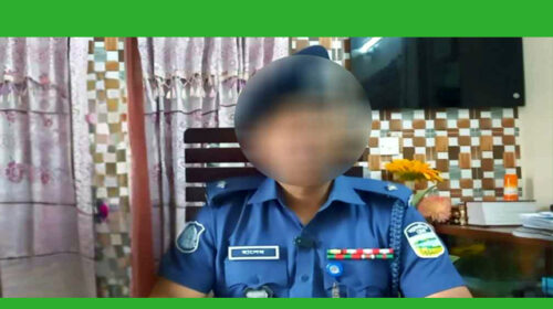 অডিও রেকর্ড সামাজিক যোগাযোগমাধ্যমে ছড়িয়ে পড়েছে-পুলিশের চাকরি এক ধরনের ব্যবসা