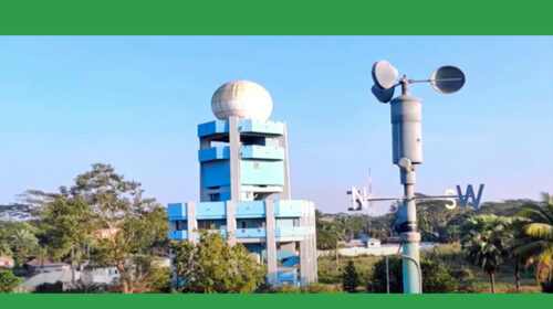 দেশের বিভিন্ন অঞ্চলে ঘণ্টায় সর্বোচ্চ ৬০ কিলোমিটার বেগে ঝড় বয়ে যেতে পারে