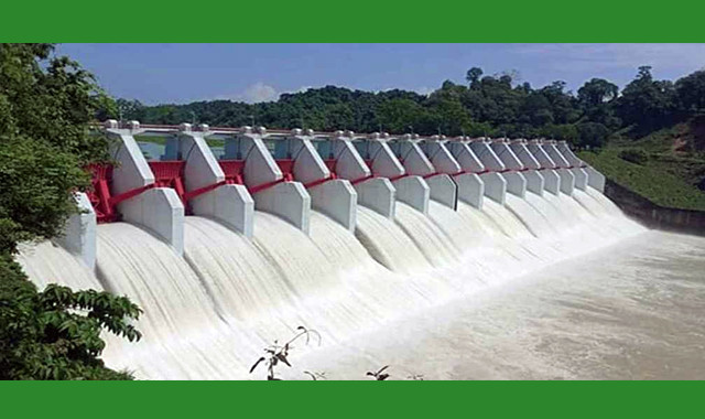 রাঙ্গামাটির কাপ্তাই হ্রদের পানি বিপৎসীমার কাছাকাছি
