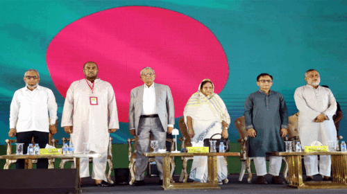 নাগরিক সংবর্ধনা অনুষ্ঠান শুরু